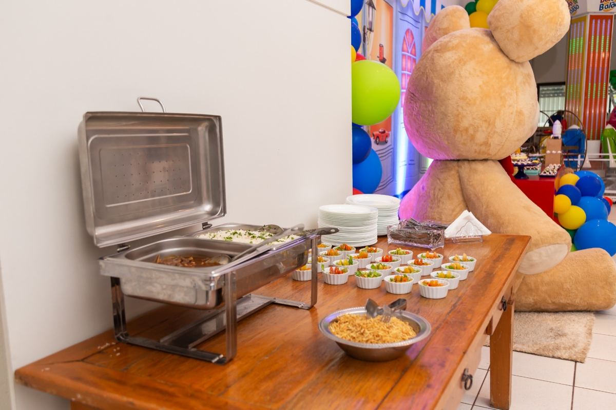 Mesa do buffet